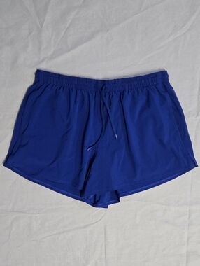Lululemon Court Rival High-Rise Short 3" Deep Sea Blue Size 14